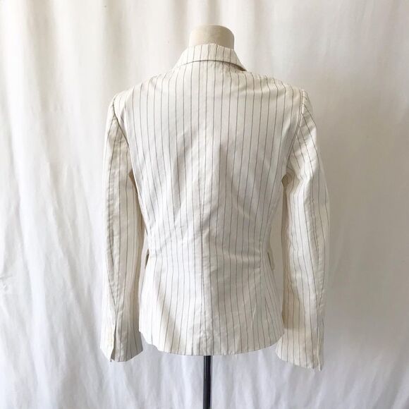 Faconnable pinstripe blazer size 2 - Picture 8 of 10